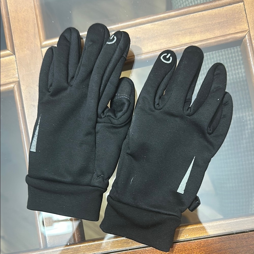 Black Winter Touchscreen Gloves